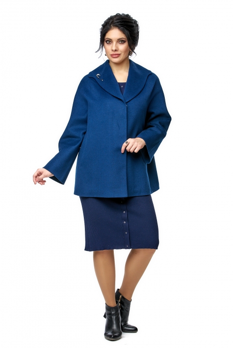Куртка женская из текстиля с воротником 8002246