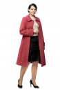 Женское пальто из текстиля с воротником 8003070-3