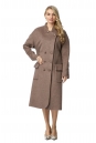 Женское пальто из текстиля с воротником 8009761-2