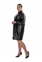 Женское кожаное пальто из натуральной кожи с воротником 8011556-2