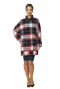 Женское пальто из текстиля с воротником 8011709