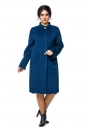 Женское пальто из текстиля с воротником 8011996