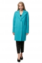 Женское пальто из текстиля с воротником 8012175