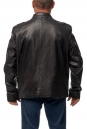 Мужская кожаная куртка из натуральной кожи с воротником 8014395-3