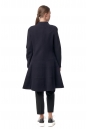 Женское пальто из текстиля без воротника 8014432-3