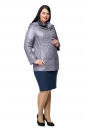 Куртка женская из текстиля с капюшоном, отделка искусственный мех 8014743