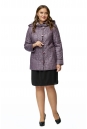 Куртка женская из текстиля с капюшоном, отделка искусственный мех 8014745