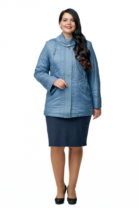 Куртка женская из текстиля с капюшоном 8014763