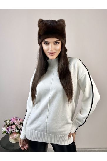 Шапка женская из норки