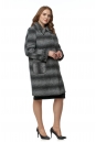 Женское пальто из текстиля с воротником 8016400-2