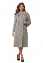 Женское пальто из текстиля с воротником 8016407-2