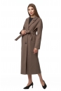 Женское пальто из текстиля с воротником 8017051-2