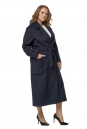 Женское пальто из текстиля с воротником 8019047