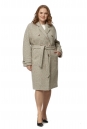 Женское пальто из текстиля с воротником 8019205