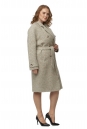 Женское пальто из текстиля с воротником 8019205-2