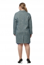 Женское пальто из текстиля с воротником 8019305-3