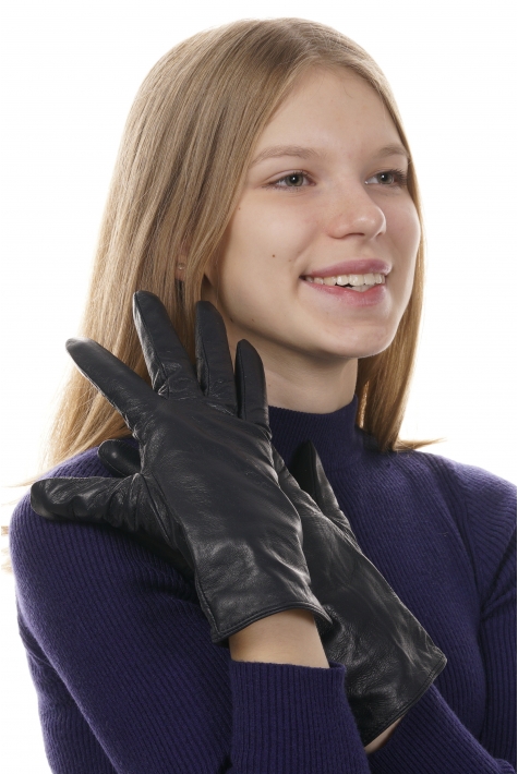 Перчатки женские кожаные 8020183