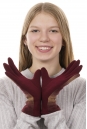 Перчатки женские текстильные 8020395