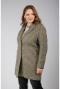 Женское пальто из текстиля с воротником 8023421-7