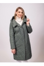 Женское пальто из текстиля с капюшоном 8023441-6
