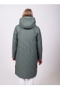 Женское пальто из текстиля с капюшоном 8023448-5